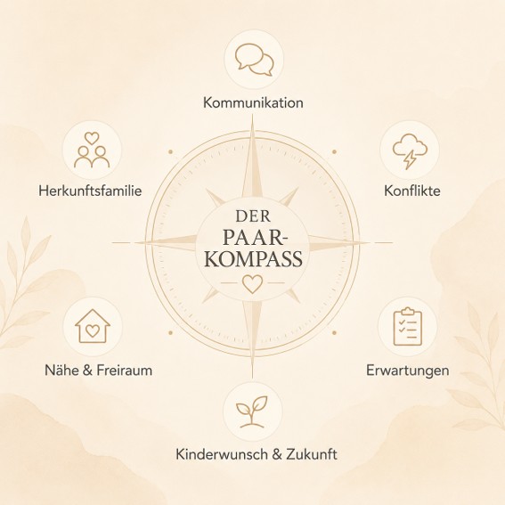 Der Paar-Kompass – Themen der Ehevorbereitung